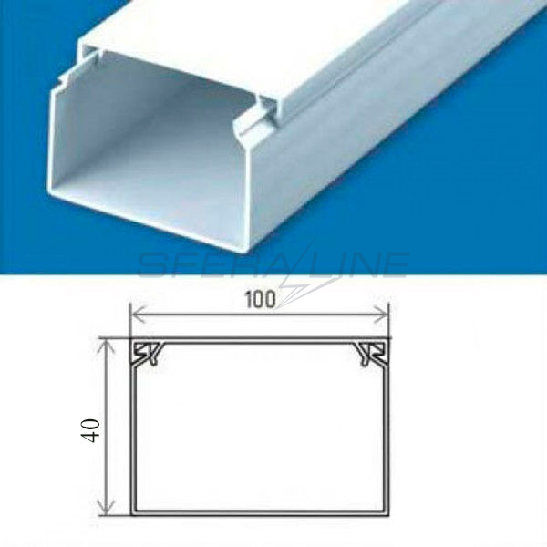 Кабельний канал 100х40, ТМ 220